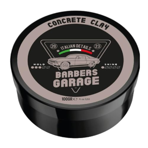 Barbers Garage Concrete Clay Haarwachs