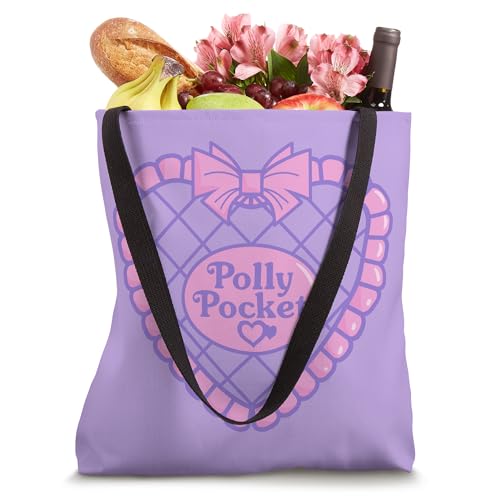 Bolso tote con logo de corazón Polly Pocket miniatura 4