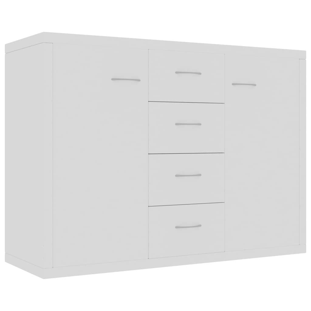 vidaXL Sideboard White 88x30x65 cm Engineered Wood