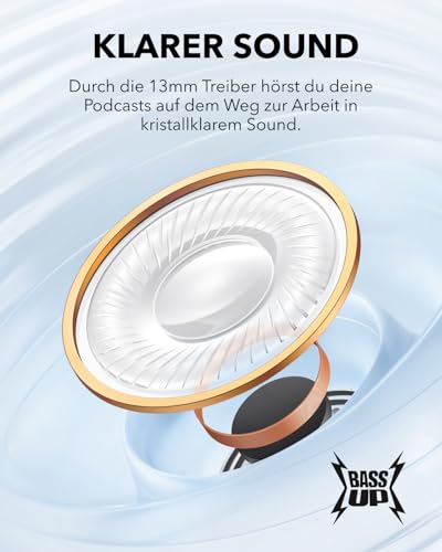 soundcore by Anker oundcore K20i, Semi-In-Ear Earbuds, Bluetooth Wireless – Ansicht 3