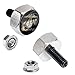 Tricktoppers Hex Head Polished Billet Aluminum Universal Motorcycle License Plate Frame Fastener Tag Bolt Kit With High Resolution Gloss Graphics - Military Veteran USMC Marines EGA (2 Pcs)