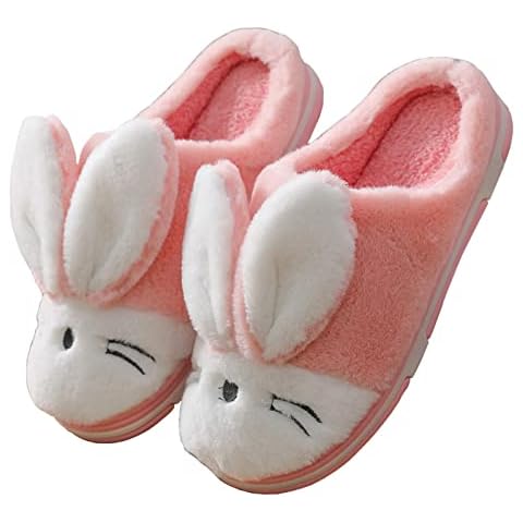 Cozozn Toddler Girls Rabbit Slippers Cover