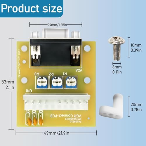 Tarjeta Adaptadora Arcade Monitor CGA a VGA o VGA a CGA miniatura 6