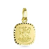  Anhänger 375/9 K Gelbgold Schutzengel, Wassermann 16 x 11 mm, Anhängeröse: 4 x 2 mm, Artikelbeschreibung: Rückseite Schutzengel, Hauptgruppe: Astrologie, Länge/Breite: 16 x 11 mm, Oberfläche: mattiert/poliert, Untergruppe: Sternzeichen