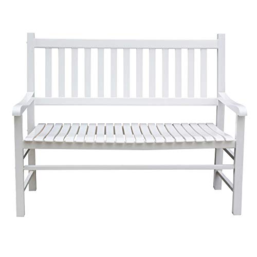 White Rocker Bench Snapklik.com : Rocking Rocker - A062WT White Outdoor Wood Garden Bench ...
