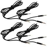 Rallonge pour câble auxiliaire : ce câble est fabriqué avec soin, offre une excellente texture et est extrêmement durable. il aux pliures et aux dommages et possède un connecteur audio mâle-mâle