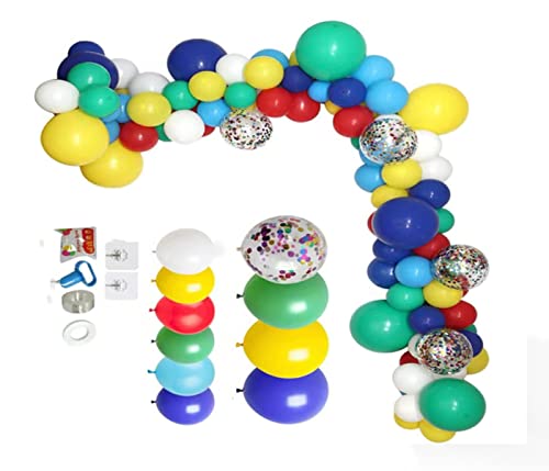 Lote de 109 globos de guirnalda, globo para bebé y niña, bola de arco, bola de guirnalda, para fiestas de cumpleaños (color B)