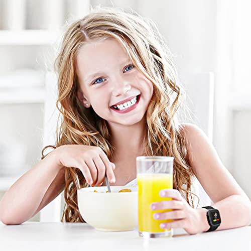 Snyeest Nylon Armbänder kompatibel mit Xplora X5 Armband,Kids Smartwatch Klettverschluss Mädchen Jungen Verstellbare Geflochtenes Ersatz Armbänder für X5 Play/XGO 2/XGO 3, Schwarz