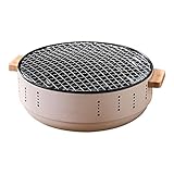 Mini Churrasqueira a Carvão | Churrasqueira Multifuncional - Churrasqueira a carvão de mesa, barras de cozinha internas portabilidade para churrascos ao ar livre acampamento Sritob