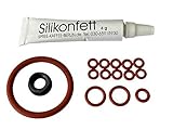 SKB Dichtungs-Set passend für Saeco Philips Odea, Talea, Xsmall, Syntia, Intuita/Intelia/Moltio/Syntia/Minuto mit 1 Tube SKB Fett Set -88-