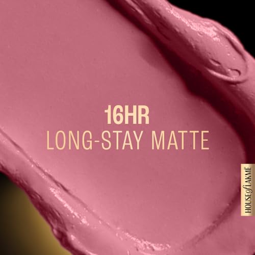 Image of Lakme Forever Matte Liquid Lip Colour, Long-Lasting Liquid Lipstick, Lightweight & Transferproof, Smudgeproof - Red Icon 5.6ml (Pack of 2)