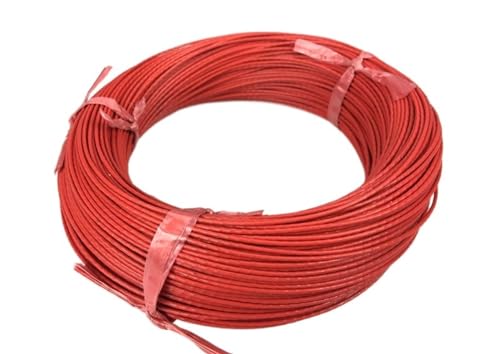 Outdoor Extension 5 Meters 50 Meters Electric Blanket Heating Wire 0.3Ohm per Meter 12V 24V 36V 48V Car Heating Seat Wire Solar sheathed(Size:20meter)