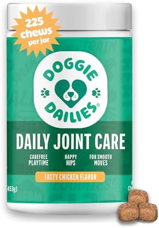 Doggie Dailies, Hip and Joint Supplement for Dogs, Glucosamine Ch...