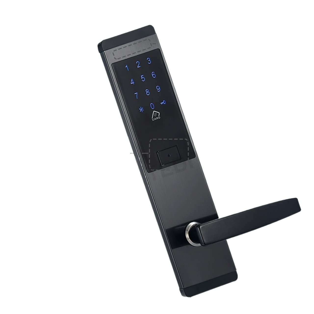 Front Door Lock TTlock App Security Electronic Door Lock, Smart Touch Screen,Digital Code Keypad Deadbolt for Home Hotel Apartment(Left -Push)