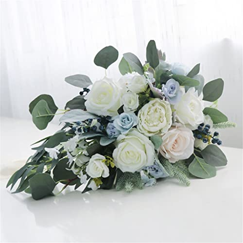 Bouquet de mariage fleurs simulation pour mariée style Mori