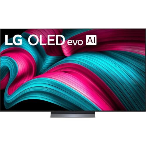 LG 77-Inch Class OLED evo C4 Series Smart TV 4K Processor Flat Screen with Magic Remote AI-Powered with Alexa Built-in (OLED77C4PUA, 2024) (Renewed)