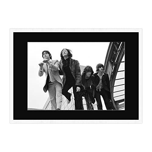 Le cadeau des Beatles – L’impression des Beatles – Le single des Beatles Hey Jude – Cadre de galerie | A2 (59.4×41.9cm… - Les Beatles, Paul McCartney, John Lennon, RIngo Starr, George Harrison Le cadeau des Beatles - L'impression des Beatles - Le single des Beatles Hey Jude - Cadre de galerie | A2 (59.4x41.9cm…