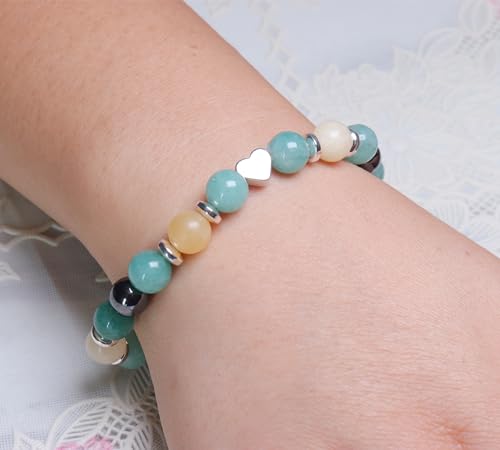Image of MFTRADING Inspirational Birthday Gifts Small Unique Thanksgiving Gift Jewelry beaded Bracelets for Her Best Friend Sister Niece Daughter Granddaughter