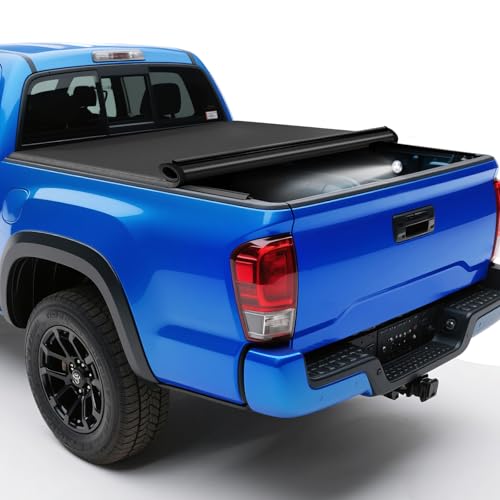 PZ Soft Roll-up Truck Bed Tonneau Cover Compatible with 1989-1994 Toyota Compact Pickup & 1995-2004 Toyota Tacoma 6ft (74.5