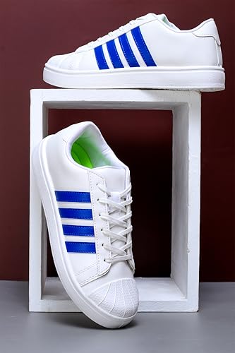 Image of ATHCO mens U-star Sneaker|Memory Foam Comfort|Laceup|Casual Shoes for Men|Soft Trendy Shoes For men|Fashion Sneaker|Genz|Millennials|Alpha|Footwear|Lightweight|EasyCare|Comfortable|Dailyuse|Extrasoft|SlipResistant|Durable|EasyCare|Shoes For Men's & Boy's