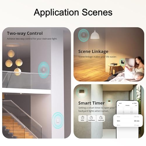 Interrupteur 2 voies sans conducteur neutre module ZigBee ZBMINI L2 connecté