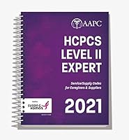 2021 HCPCS Level II Expert: Service/Supply Codes for Caregivers & Suppliers 1635277361 Book Cover