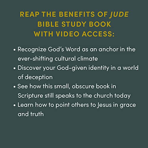 Image of Jude: Contending for the Faith in Today's Culture - Bible Study Book with Video Access