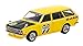 Datsun Bluebird 510 Wagon Yellow with Black Hood Mooneyes Global64 Series 1/64 Diecast Model Car by Tarmac Works T64G-026-ME2
