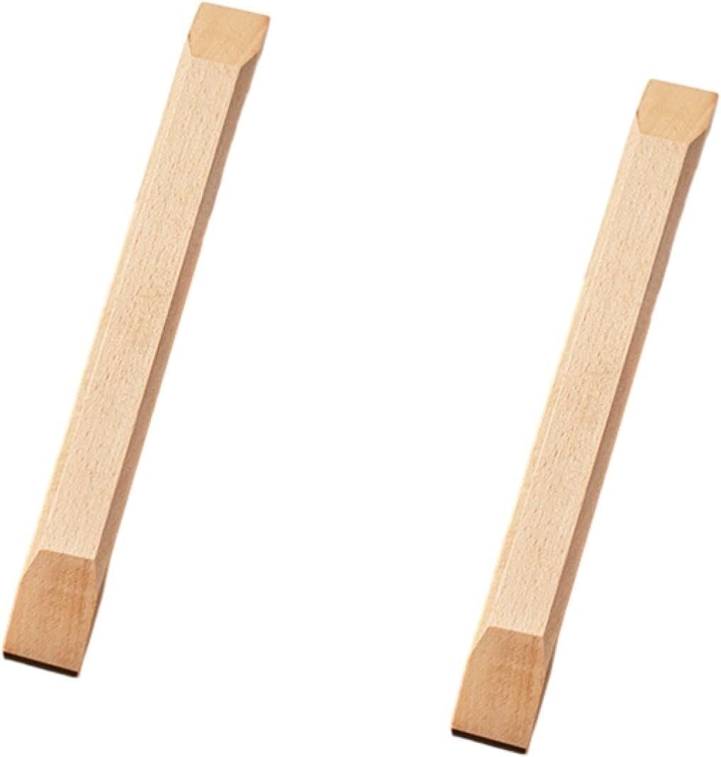 Erere Wood Drawer Pulls Cabinet Hardware,Handles For Kitchen Cabinets Wardrobe(,Hole Center 96Mm)