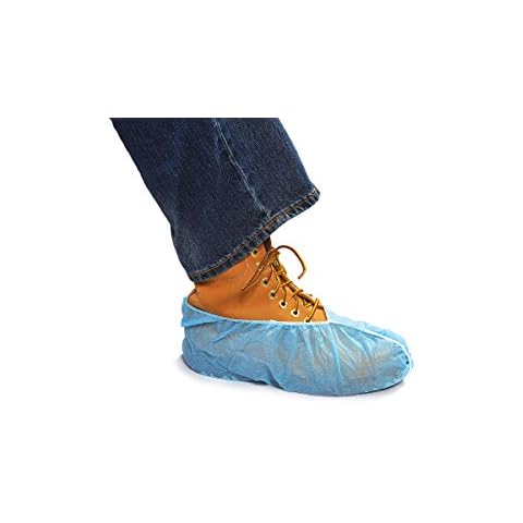 Major Gloves 00-8002-XL-400 Shoe Cover Blue (Pack of 100) Cover