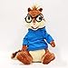 Alvin et Les Chipmunks Alvin Doux Jouets en Peluche Oreiller Peluche poupées décor de Chambre pour Enfants Cadeau d'anniversaire de noël Simon 25cm