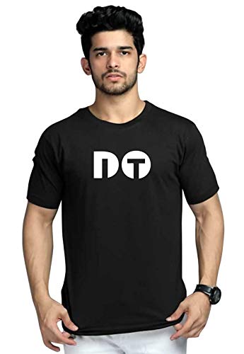 Philodox by attire DO IT | 100% Pure Organic Cotton T Shirt for Men | Bio Washed 180 GSM | Graphic Print Round Neck T Shirt