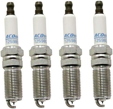 Set Of 4 Iridium Spark Plugs For Cobalt Colorado Malibu Canyon Vue L4