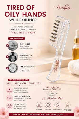 TRUEKYSS Hair Oil & Serum Applicator Comb - Image 4
