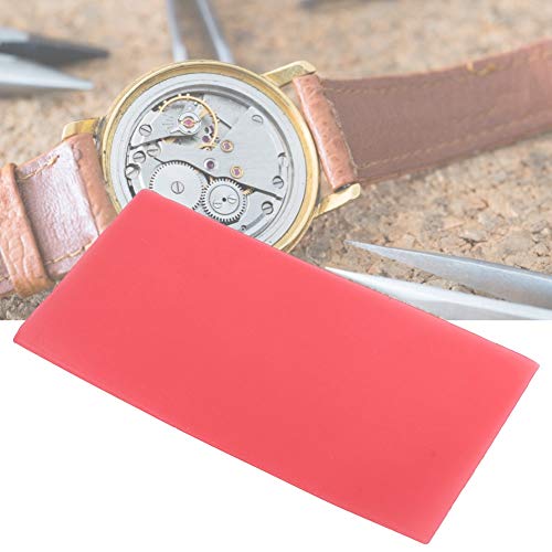 Image of Dental Base Plate Wax, Gum Base Plate Casting Dental Wax Sheets Red Dental Care Wax Auxiliary Material for Dentures Dental Waxing Instruments Utility Bite Wax Dentist Lab Supply 10Pcs(1.5mm)