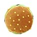 Fablcrew Mignon Oreiller en Forme de Hamburger Coussins de Chaise Décoratifs Oreillers Jouet en Peluche 40 x 40CM