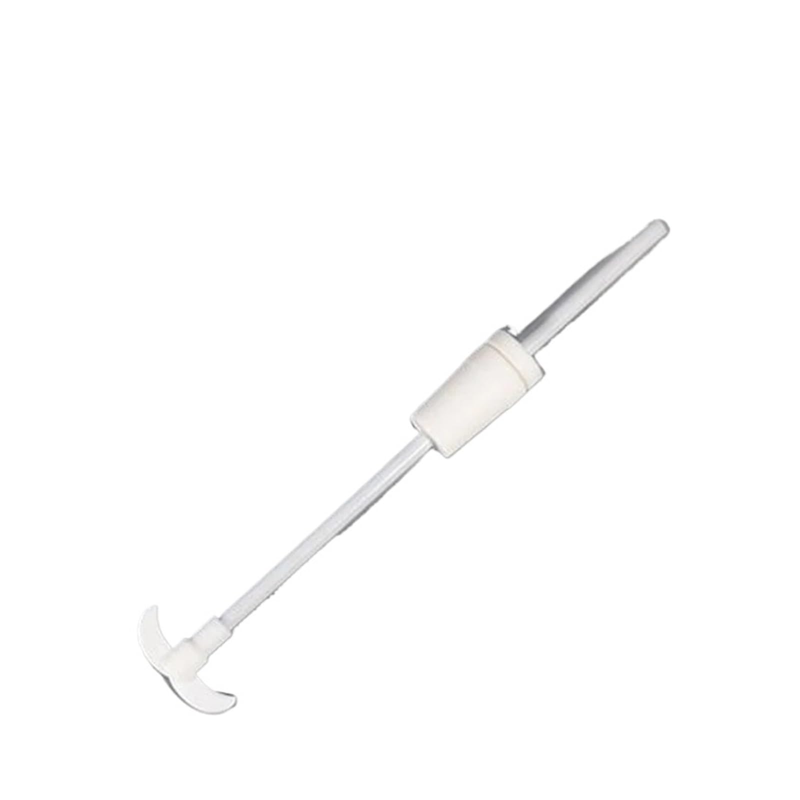 PTFE wałek mieszadło prętowe 2 łopatki mieszadła z PTFE, politetrafluoroetylen, odporny na kwasy i zasady, długość pręta 500 mm, średnica 8(8x500x90mm)