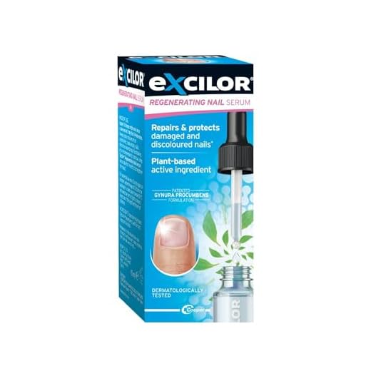 EXCILOR - Serum Regenerador de Uñas - Repara y Protege Uñas Dañadas y Descoloridas - Fórmula Patentada - A base de Plantas con Gynura Procumbens - Testado Dermatológicamente - 10ml