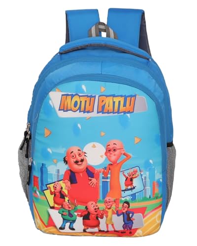 Image of 30L School Bag Plush Backpack, Cartoon Print Backpack, Preschool Bags for Boys & Girls (3-7 Years) for Nursery to 2nd Class Kids - Lightweight, Padded Straps