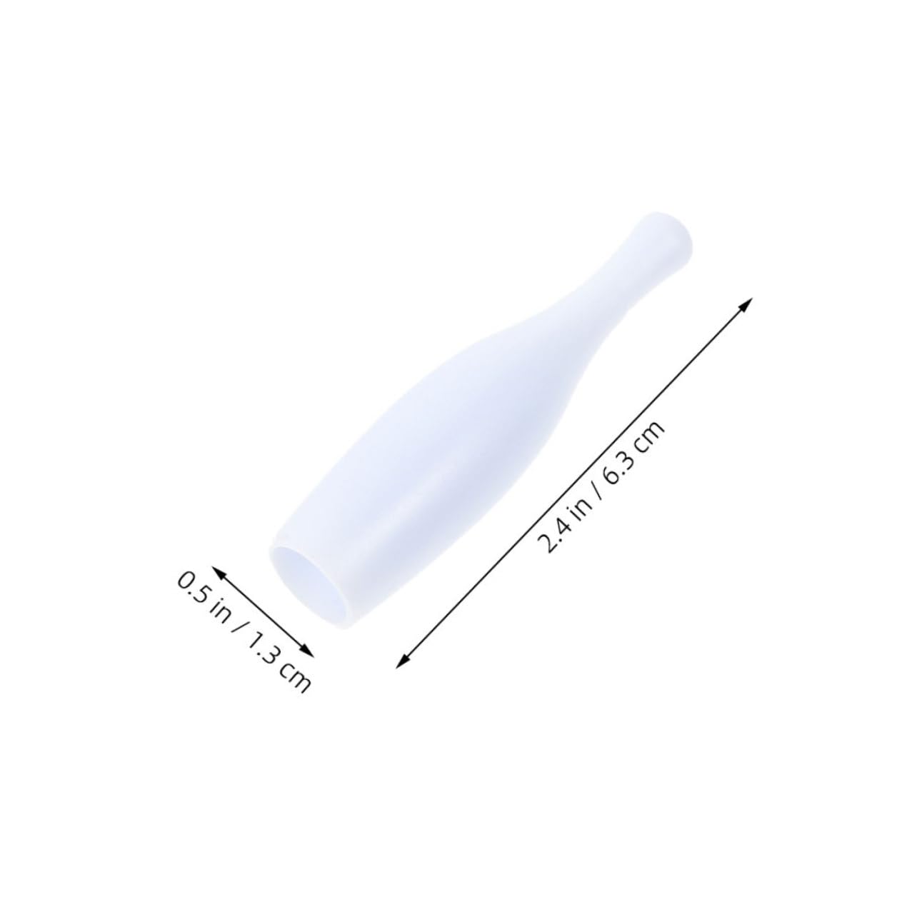 Mipcase Mini Bowling Pin Bulk 30pcs Tabletop Bowling Pins Accessories for Bowlers Plastic Bowling Pin Set Indoor Portable Bowling Game