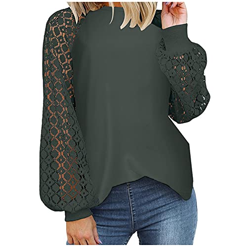 Tops for Women Casual Fall, Womens Fall Clothing 2022 Sweatshirts for Women Fashion Casual Rhinestone Hollow Out Long Sleeve T Shirt Tops V-Neck Studded Cutout Pullover Shirts