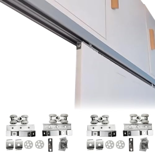 Kit de quincaillerie pour Rail de Porte coulissante en Aluminium Premium