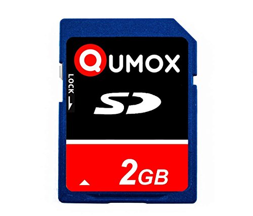QUMOX 2 x 2GB Tarjeta SD Card para Camara teléfono móvil