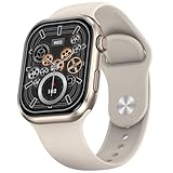 Fire-Boltt Brillia Smart Watch 2.02” AMOLED Display, Bluetooth Calling, SpO2, Heart Rate Monitor, 120+ Sports Modes, Fitness Tracker, Voice Assistant, Smart Watch for Man & Women– Champagne