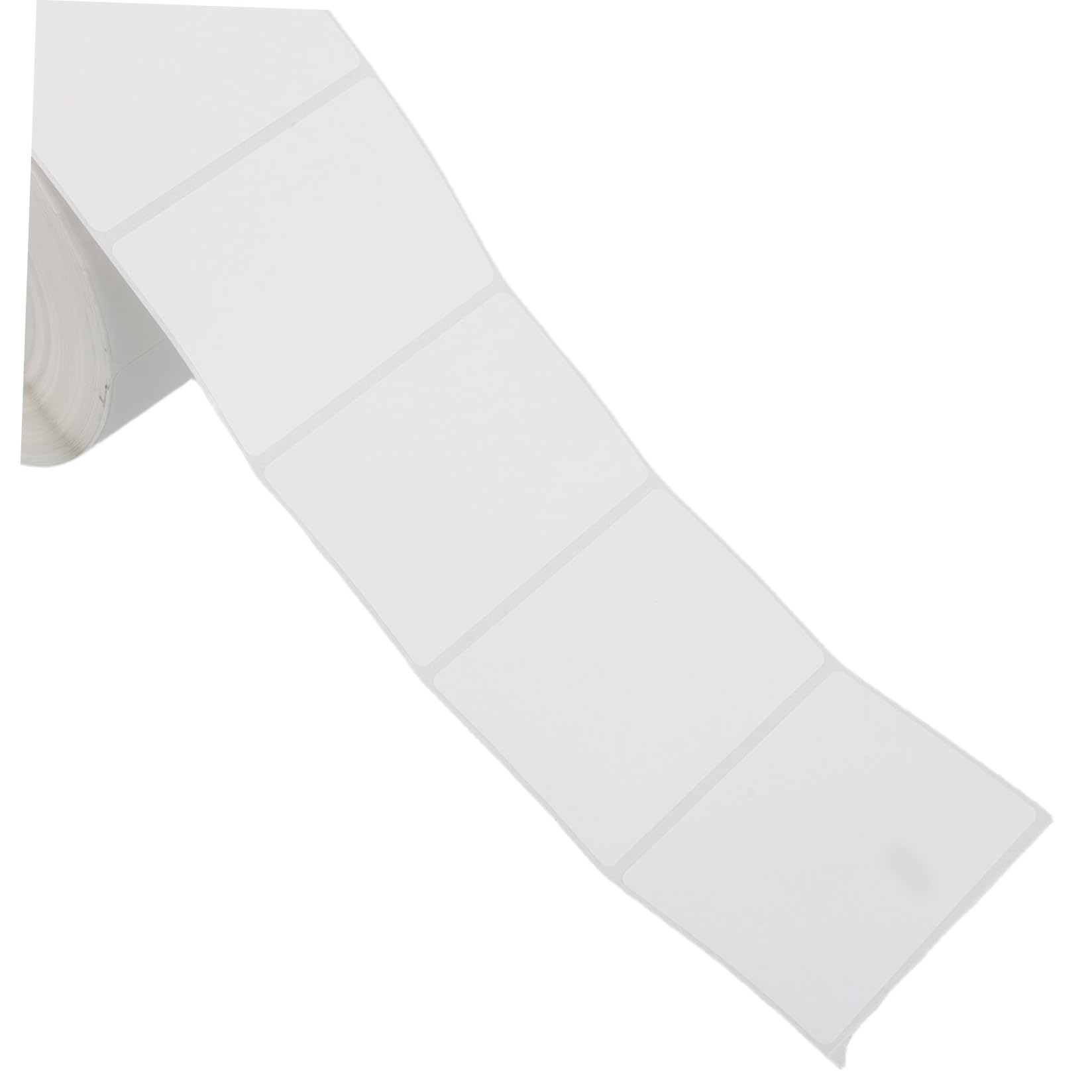 Hemobllo 5 Rotoli Etichette Termiche di Spedizione in Carta Bianca Resistente al Calore per Stampanti Termiche Dirette, Facili da Stampare, Formato Rettangolare per Etichette di Indirizzo