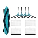 ZJFIOFWF メインサイドブラシフィルターは、MONSGA MS1 MAX、Q8 Max、Mova E10、Liectroux M70 Pro、Mamibot EXVAC700 Pioneerパーツと互換性があります。(001)