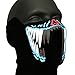 Produktbild Ucult LED-Maske: Leuchtende Monstermaske soundaktive Gesichtsmaske Maske Gruselmaske Faschingsmaske Karneval