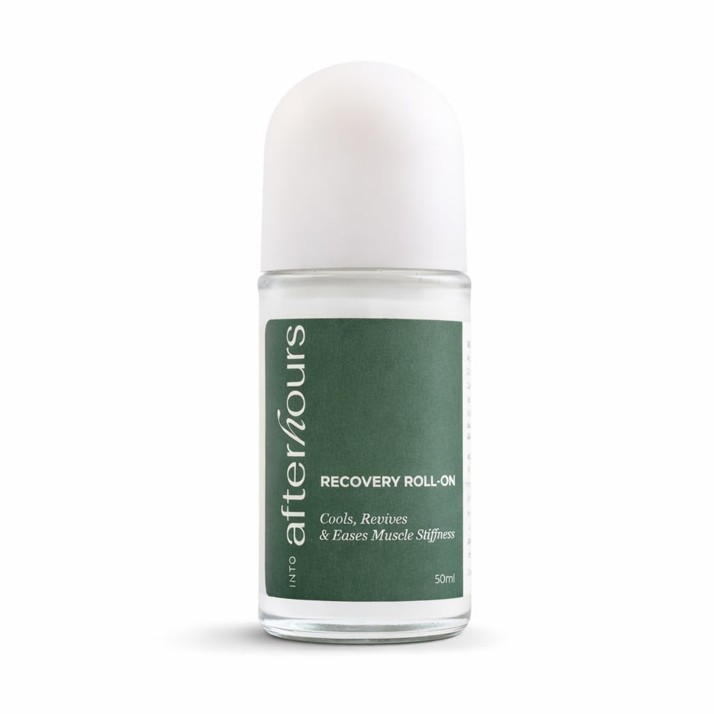 Recovery Roll-On | Cooling Roll On for Muscle Pain, Neck & Shoulder Stiffness | Mint & Camphor Body Roll On for Back Pain Relief & Post Workout Recovery | Fast Absorbing Non-Sticky | 50 ml-image-21