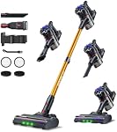 KIPMAX Cordless Vacuum Cleaner, 45KPa 450W Stick Vacuum for Pet Hair & Hardwood/Carpet, Lightweight Vacuum Cleaners, 55Min Runtime Self-Standing Anti-Tangle, Aspirateur Balai Sans (X10)