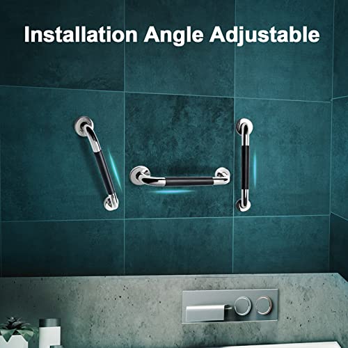 Safety Grab Bars for Bathroom 2 Pack, 16 Inch Anti-Slip Grab Bars for Bathtubs and Showers, Handicap Grab Bars for Shower, Shower Grab Bars for Seniors, Shower Handles for Elderly, Sumuhung 7 Safety Grab Bars for Bathroom 2 Pack, 16 Inch Anti-Slip Grab Bars for Bathtubs and Showers, Handicap Grab Bars for Shower, Shower Grab Bars for Seniors, Shower Handles for Elderly, Sumuhung - Image 8